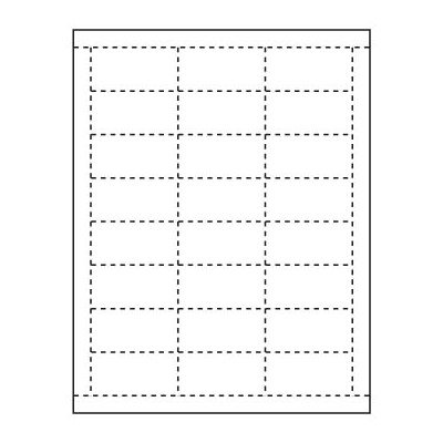 Perforated Paper for Accessory Tags