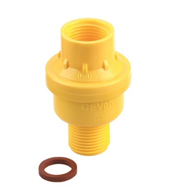 YELLOW CF VALVE 15 PSI 1.0 BAR