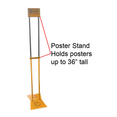 Poster Stand, Wright