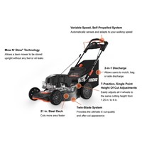 ECHO 21' GAS LAWN MOWER